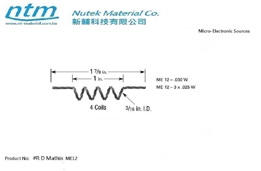 Micro-Electronic Sources-ME12